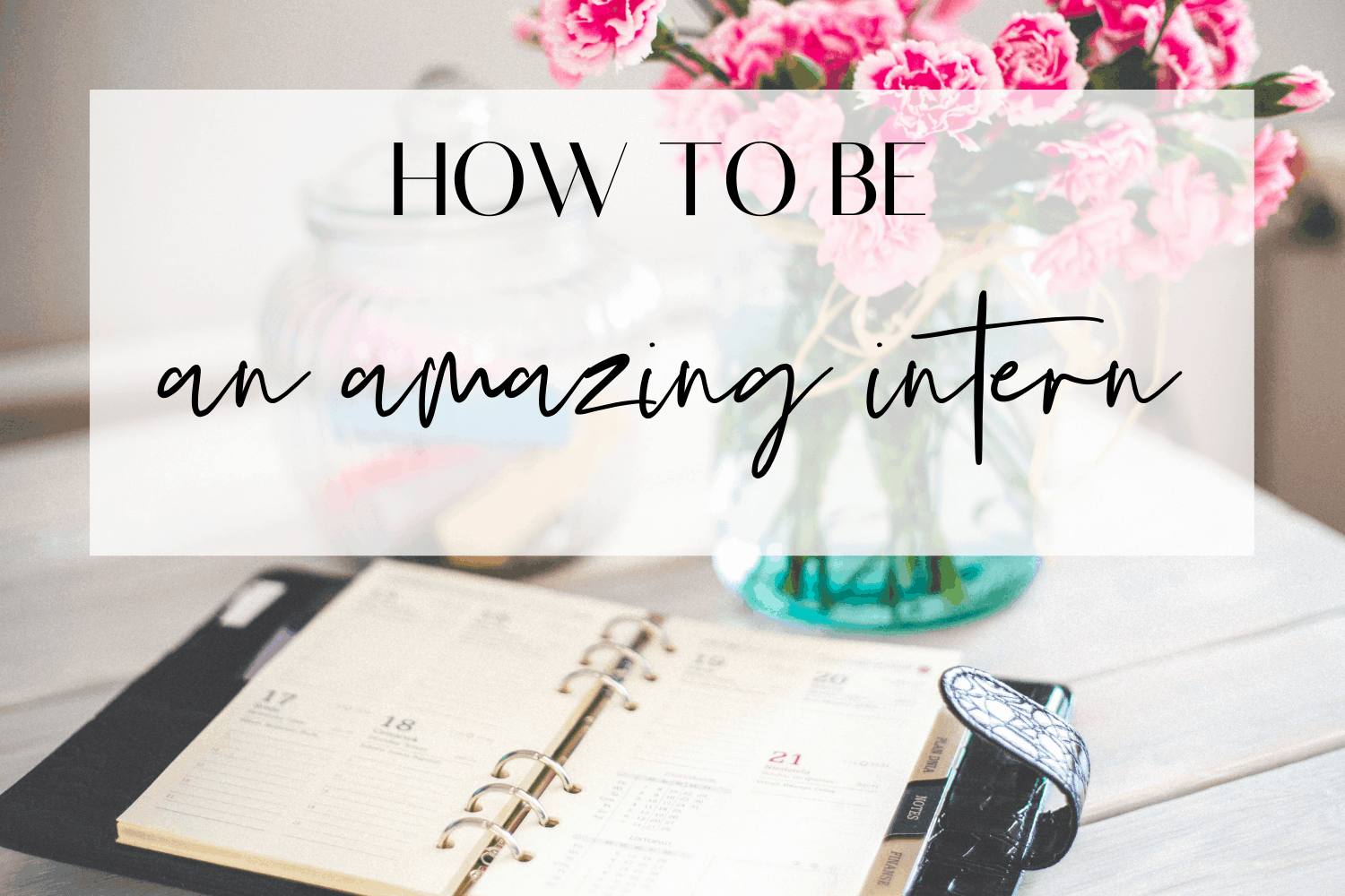 How to be an Amazing Intern & Set Yourself up for Success
