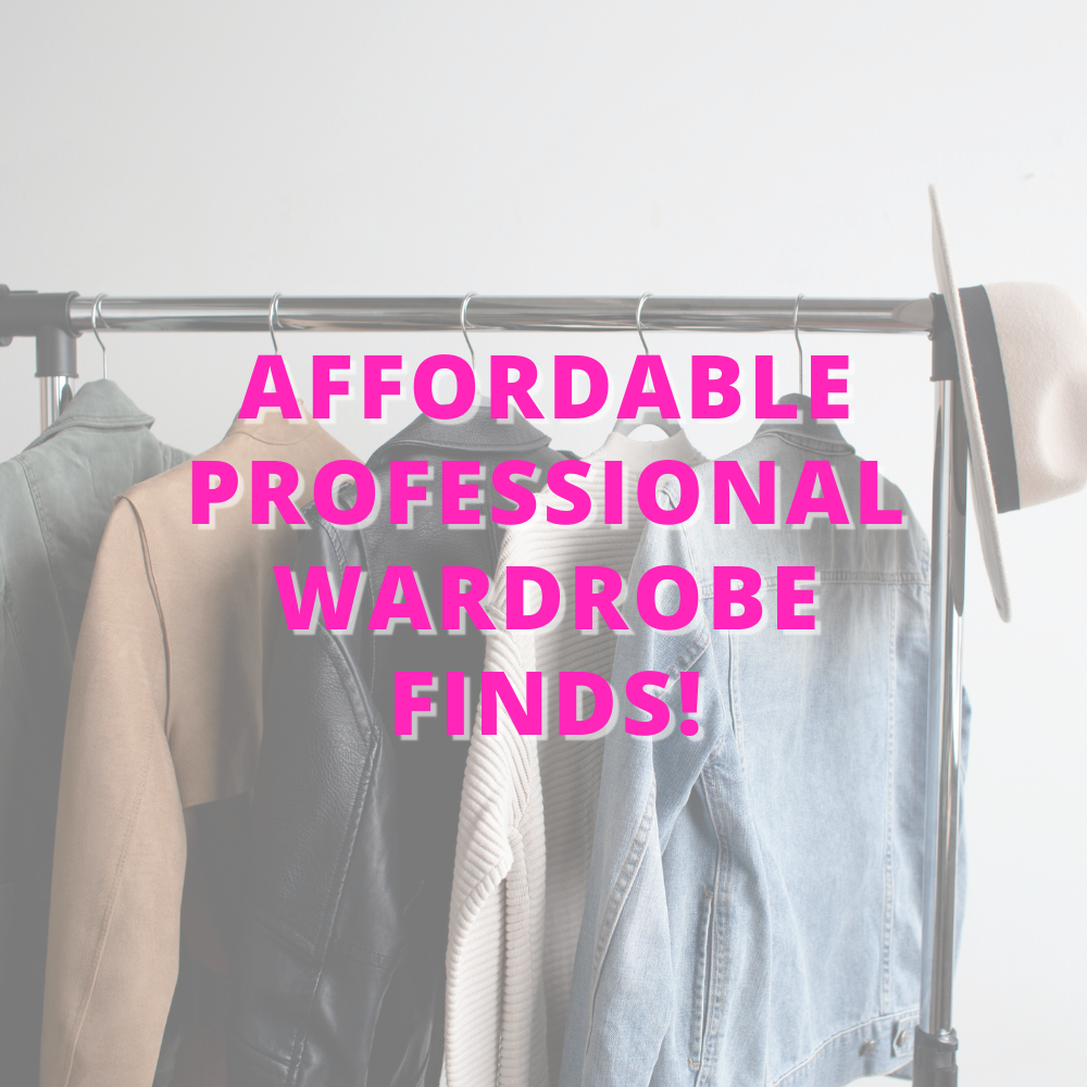 How to Find Stylish & Affordable Work Clothes!